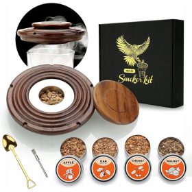   8x ZESTAW ZA KADENJE WHISKY KOKTEJLOV SMOKER DRENO DARILNI SET ZA OČETA