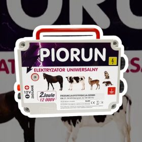   PIORUN električar - univerzalni pastir za konje, govedo, kune, vide - PIORUN 2J - učinkovit, 12/230V!