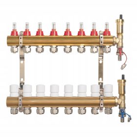 O!PEX talno grelni razdelilnik 8 sekcij