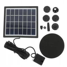 Zunanja solarna fontana za ribnik