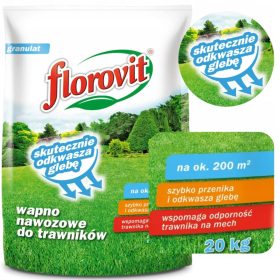   Univerzalno granulirano apneno gnojilo za trate z mahom Florovit 20 kg