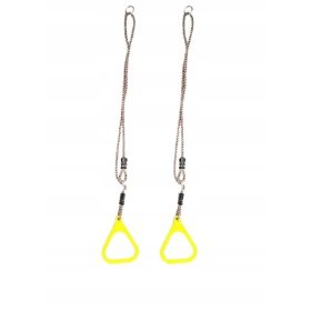   Profesionalni obroči za igrišče Allforbaby, rumeni, 2 kosa