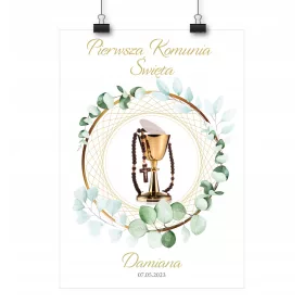 Posebni plakat za prvo sveto obhajilo 70 cm x 50 cm