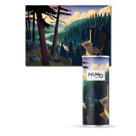    Muno Puzzle 2000 el "Forest Retreat" Michał Adamiec okrasna cev