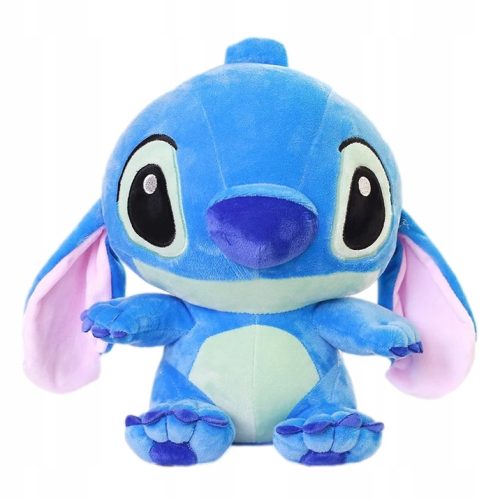 STICH IN LILO VELIKA OBJEMNA PLIŠASTA MASKOTA, 45CM, MODRA