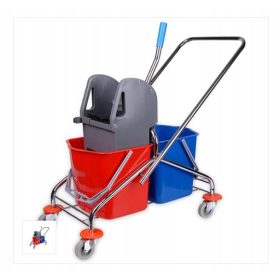    Voziček za čiščenje tal s stiskalnico za voziček CleanPRO