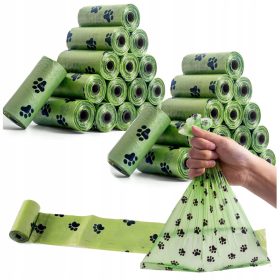 Worečki za pasje iztrebke BIO 600 kosov