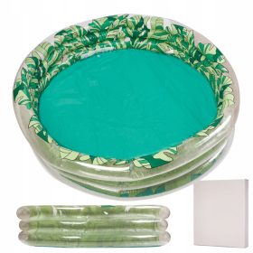 Okrogel napihljiv bazen za otroke 150 x 150 cm