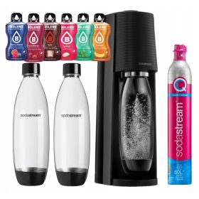   SODASTREAM TERRA Saturator za gazirano vodo FUSE steklenice + baler