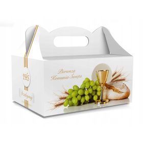 Pudečko za torte za goste 5 kosov 19x14x9cm obhajilo PDT11