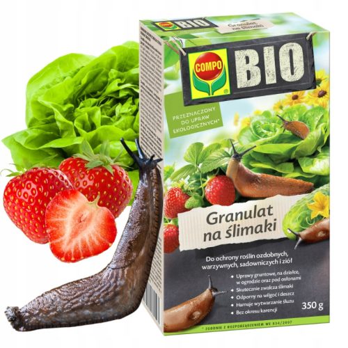 GRANULIRANI POLŽJI STRUP, BIO, PRIPRAVLJEN ZA UPORABO, UČINKOVIT, 350G SESTAVA