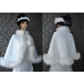 Obhajilna pelerina iz flisa za otroke velikosti 152-158