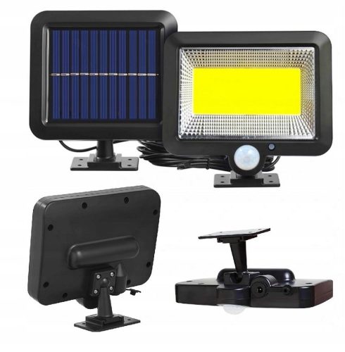 Solarna lampa s senzorjem gibanja in mraka 100 močnih LED