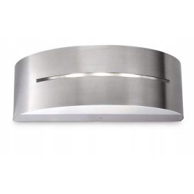   Vrtna stenska svetilka Philips LEDINO 17215/47/16 za zunanjo uporabo, sive in srebrne barve