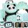 OLSKI NAHRBTNIK ZA DEKLICKO PANDA, VELIK 5-DELNI SET