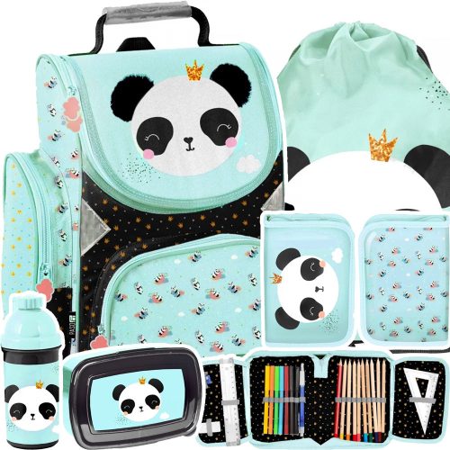 OLSKI NAHRBTNIK ZA DEKLICKO PANDA, VELIK 5-DELNI SET