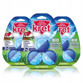 Kret BIO Kostka za Greznice z Aktivatorjem 3x50g