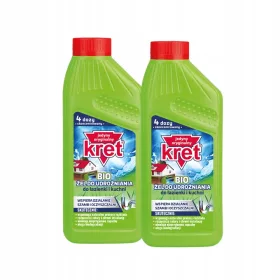 Kret BIO Gel za Odmaševanje cevi Kuhinja Kopalnica 500g x2