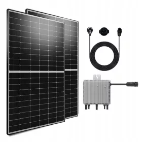    Celoten komplet balkonske elektrarne 1000 W z inverterjem Deye WIFI 800 W