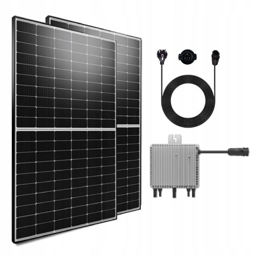  Celoten komplet balkonske elektrarne 1000 W z inverterjem Deye WIFI 800 W