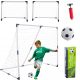 Nogometna gol za trening otroški 2v1 143 x 110 x 70 cm