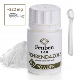 Fenbendazol 25 g prašek, vol. >99,9 % Fenben Lab