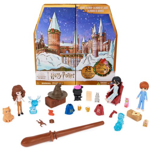 Adventni koledar Harry Potter z magično palico in presenečenjem