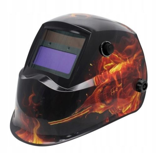 Varilna čelada NOVA 500S INFERNO MOST, črna