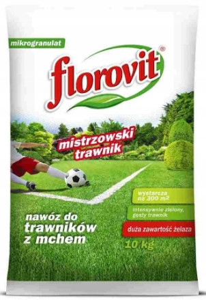 Gnojilo za trate Mistrzowski Trawnik 10 kg Florovit z mahom Inco Group