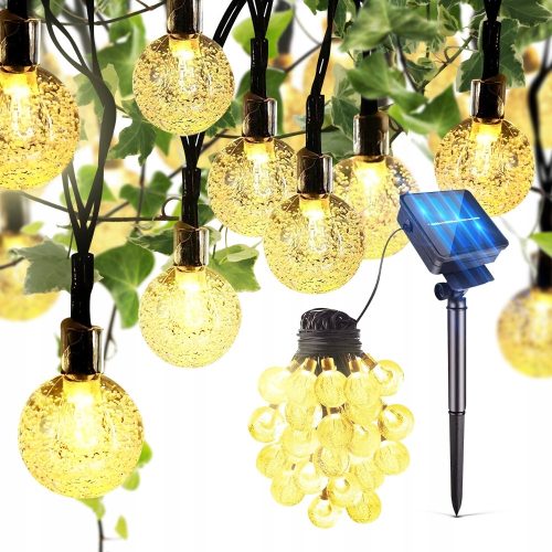 Girlanda svetlobna vrtna lučka Solar Garden 100 LED 1000 cm | Girlanda svetlobna vrtna lučka Solar Garden je idealna za ustvarjanje čarobne atmosfere v vašem vrtu. Z 100 LED lučkami in dolžino 1000 cm