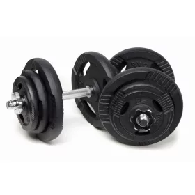 Hantle iz litega železa 40 kg 2 kosa x 20 kg set palic