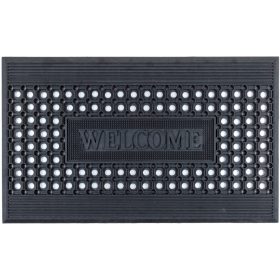 Gumijasti vhodni predpražnik z vzorcem, 45x75 cm