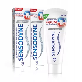   Sensodyne pasta za občutljive zobe in dlesni s fluoridom 75 ml