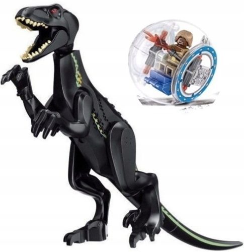 DINOZAVER INDORAPTOR 28CM Z BREZPLAČNO ŽOGO ČLOVEK JURASSIC WORLD