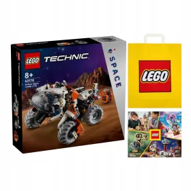   LEGO Technic vesoljski polnilec LT78 42178 + torba + LEGO katalog 2024