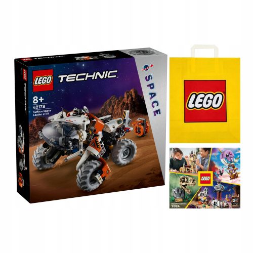 LEGO Technic vesoljski polnilec LT78 42178 + torba + LEGO katalog 2024