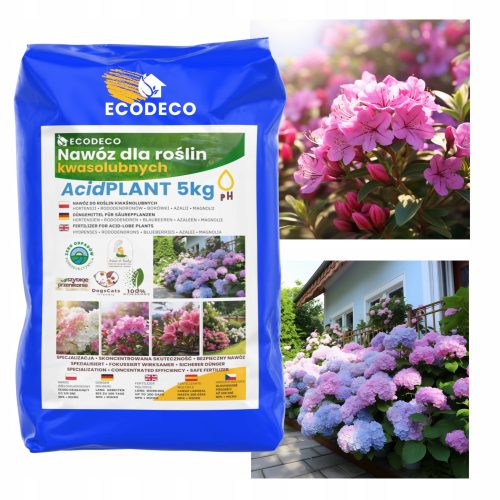 Ekološko gnojilo za hortenzije, rododendrone, borovnice, azaleje, magnolije 5 kg
