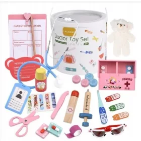 Veliki medicinski komplet Mali zdravnik Doctor leseni