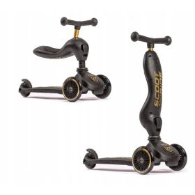   Slovenian Name: Trokolesni skuter Scoot & Ride Black, Gold, Steel 2v1 1-5 let

SEO-Optimized Description:
Trikolesni skuter Scoot & Ride Black, Gold je odlična izbira za vašega otroka med 1 in 5 letom