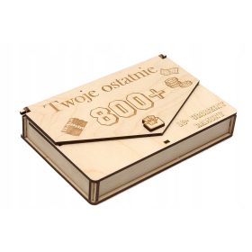   DARILO ZA 18. ROJSTNI DAN | Personalizirano Drevo Denarnica z Graviranjem