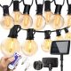 Girlanda solarna za vrt 10M 30x LED žarnice s pilotom