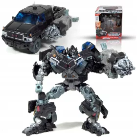   Avto 2v1 Robot Transform (Železo) Igrača Set ABS Figurice z Gibljivimi Trupi