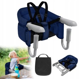 Aufun Slovenija zložljiv otroški stol, moder