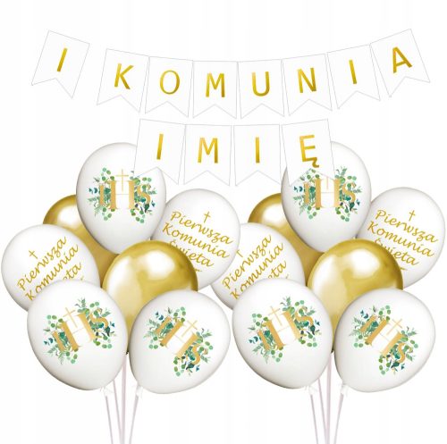 ZESTAW KOMPLETNEGA OKRASA ZA PRVO OBLIVANJE Z BANNERJEM IN BALONI Z IMENOM BOHO

Ta personaliziran komplet okrasja za prvo obhajilo vsebuje vse, kar potrebujete za čudovito praznovanje tega posebnega 