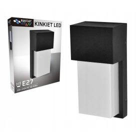 Vrhunska LED zunanja vrtna stenska svetilka E27 60W RAL 9005