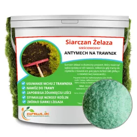   Organsko gnojilo z železovim sulfatom proti mahu za travno travo Gawlik v prahu 10 kg