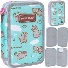 Dvojna peresnica Head z mačko