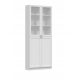 Vitrina bela mat 200 x 80,5 x 31 cm TopEshop PAFOS W80 2SH