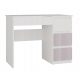 Pisalna miza TopEshop Arteso 98 x 51 x 76 cm bela, odtenki roza