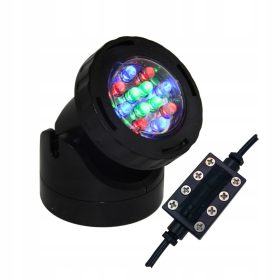 REFLEKTOR QL 39 LED SVETILKA RGB 1,5 W 11 PROGRAMOV